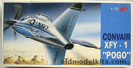 KP 1/72 Convair XFY-1 VR Pogo - BAGGED, 33 plastic model kit